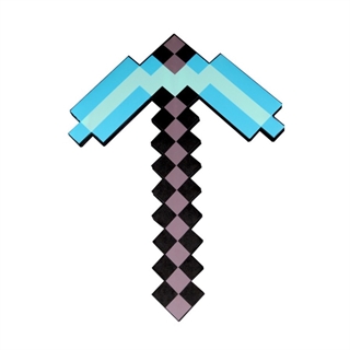 Pixel hakke i lyseblå – 45 cm